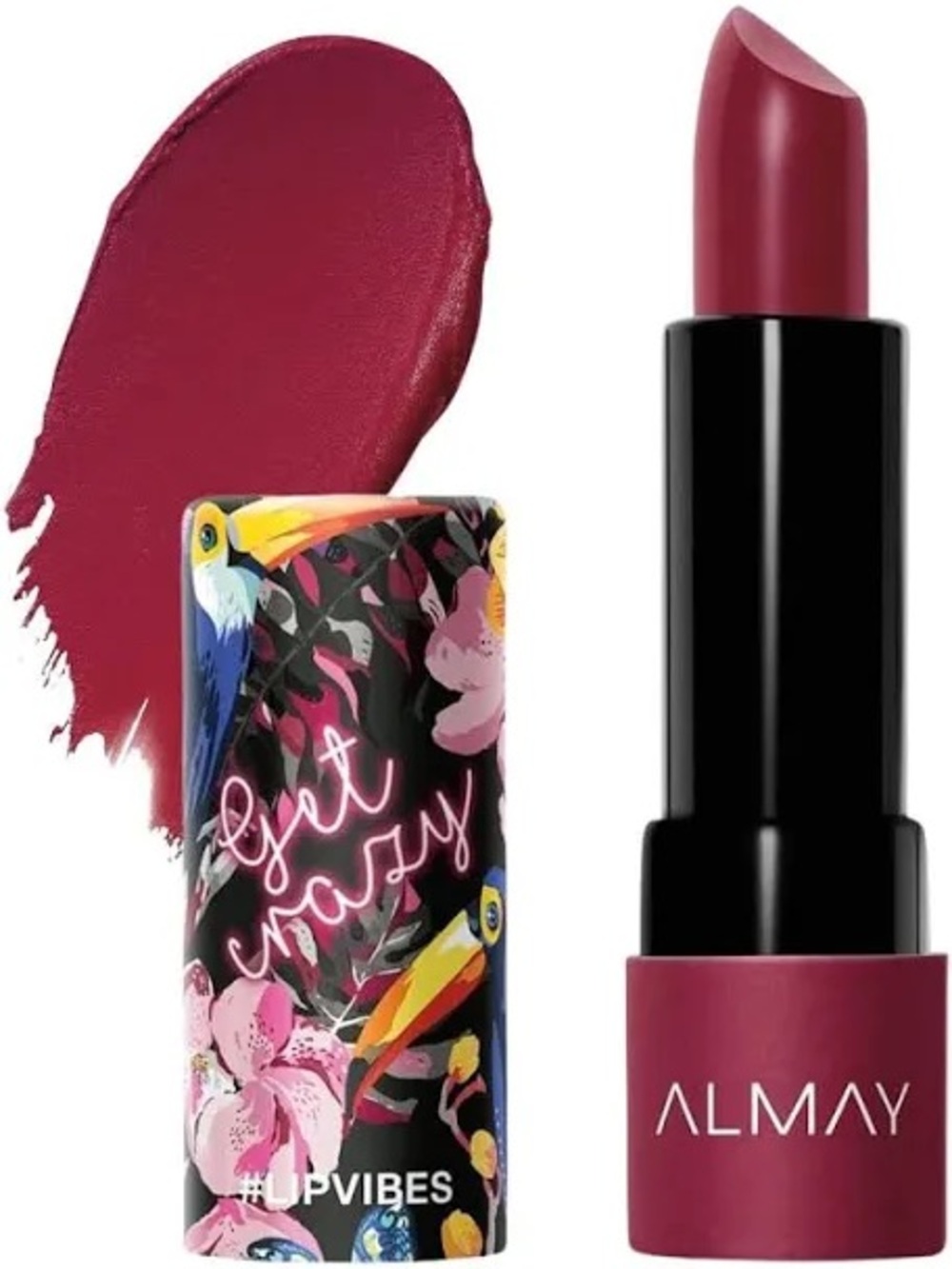 Almay Get Crazy Lipstick — Deep Berry Plum